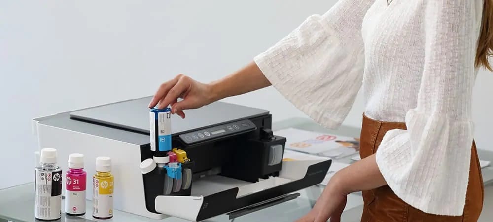 Imprimante à réservoir d'encre HP Smart Tank Plus,- Économique